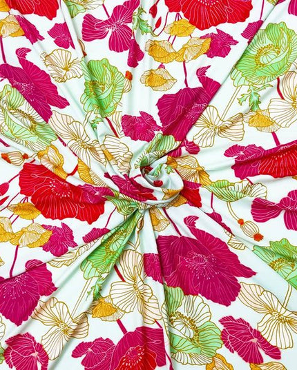 Masaba Double Georgette Digital Print Fabric