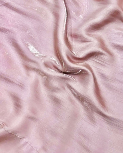 Metallic Shimmer Satin Fabric