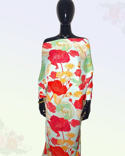 Masaba Double Georgette Digital Print Fabric