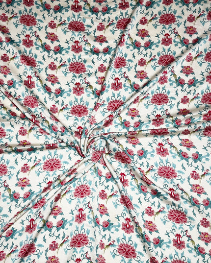 Cotton Crepe  Digital Print Fabric