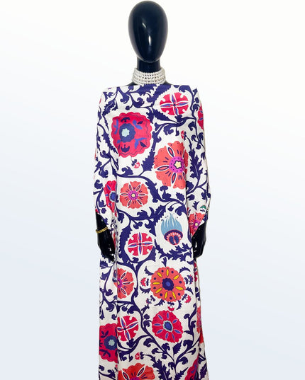 Japanese  Cotton Floral Print Fabric