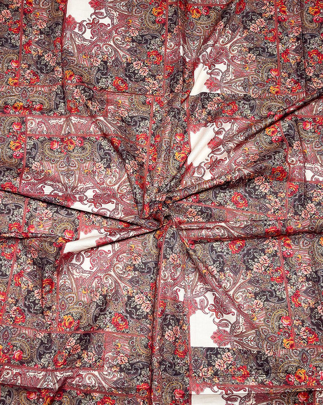 Organic Cotton Floral Print Fabric