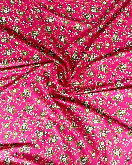 Cotton Multicolor Floral Digital Print