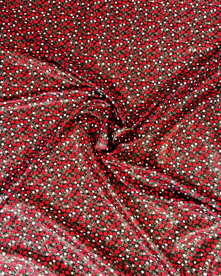 Cotton Multicolor Floral Digital Print