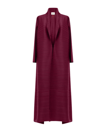Designer Pleated Printed Long Shrug