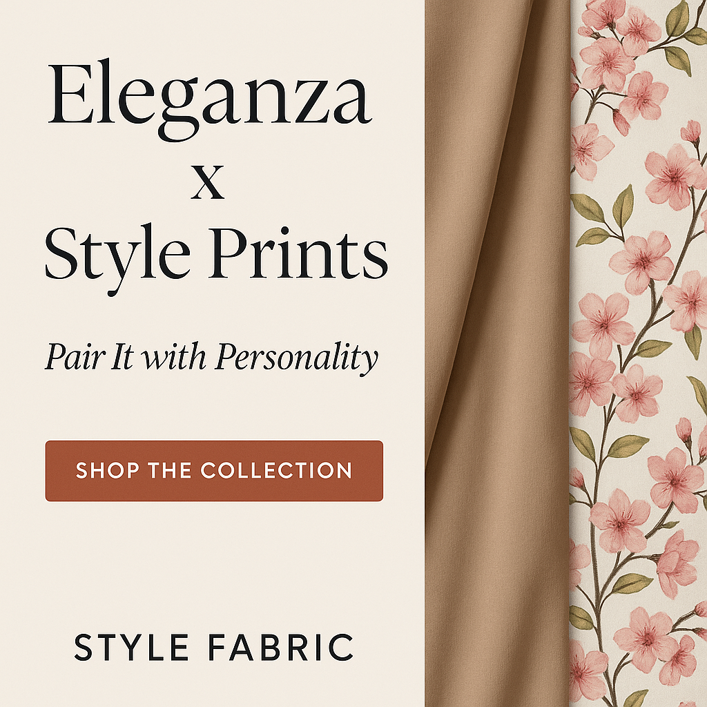 Style Prints x Eleganza: The Perfect Fabric Pairing for Bold & Timeless Designs