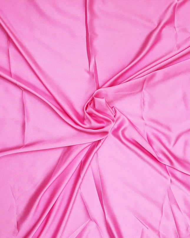 Duchesse Satin Solid Baby Pink Color Fabric