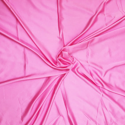 Duchesse Satin Solid Baby Pink Color