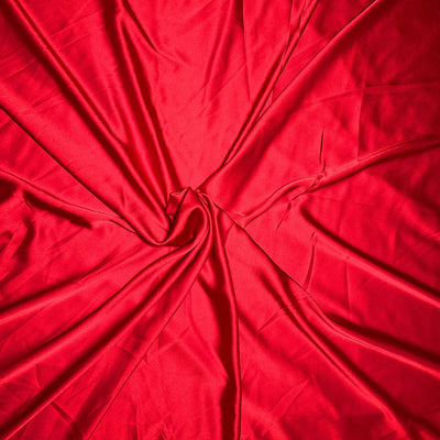 Duchesse Satin Solid Red Color