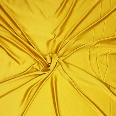 Duchesse Satin Solid Mustard Color