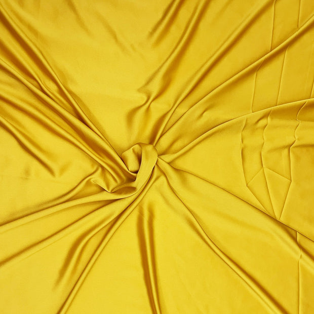 Duchesse Satin Solid Mustard Color