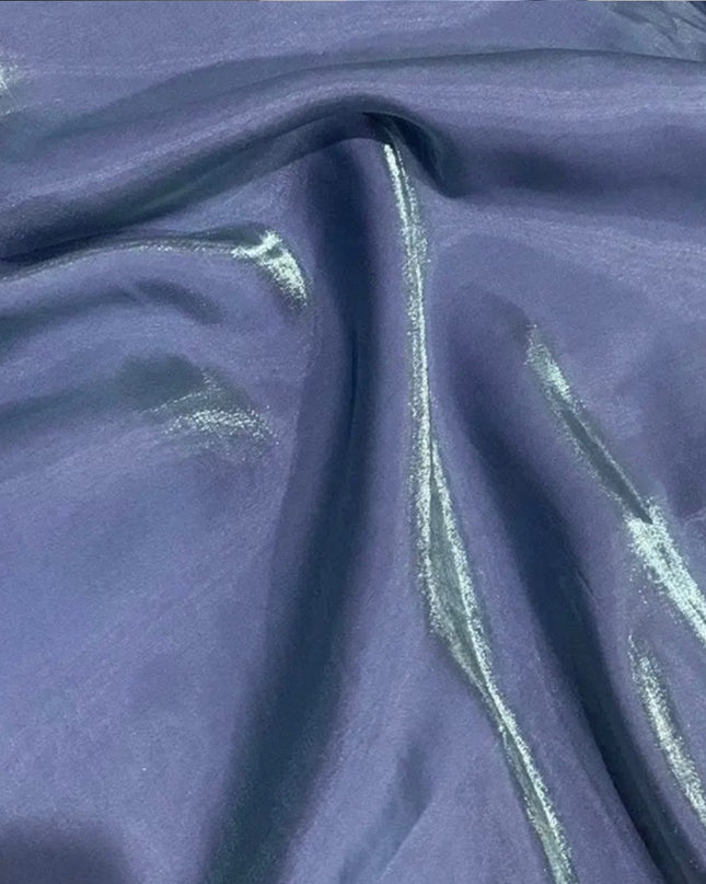 Metallic Shimmer Satin Fabric