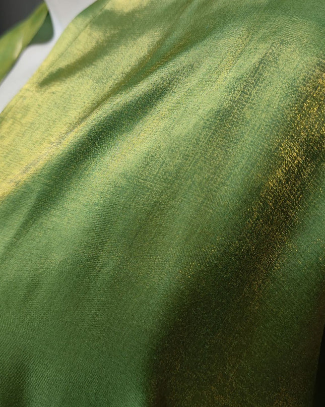 Metallic Shimmer Satin Fabric