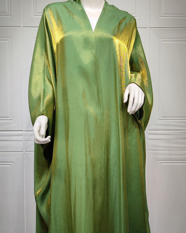 Metallic Shimmer Satin Fabric