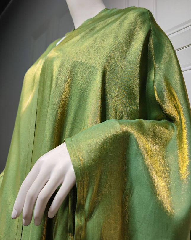 Metallic Shimmer Satin Fabric
