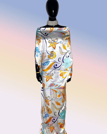 Satin Digital Print Fabric