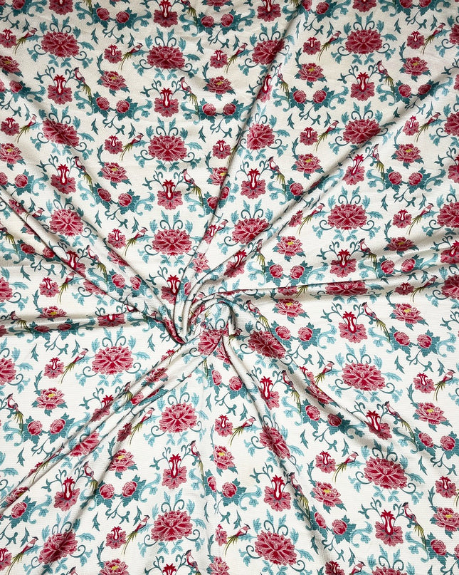 Cotton Crepe  Digital Print Fabric