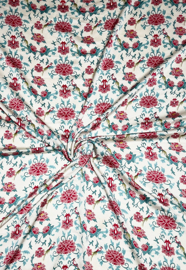 Cotton Crepe  Digital Print Fabric