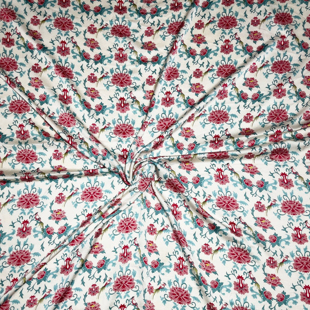 Cotton Crepe  Digital Print Fabric