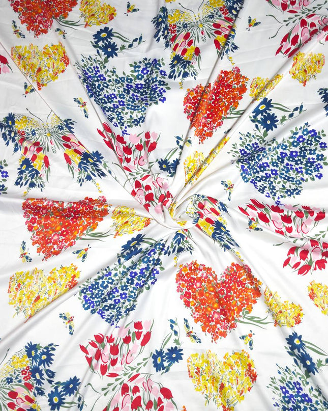 Gucci Inspire Satin Digital Print Fabric