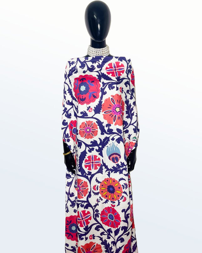 Japanese  Cotton Floral Print Fabric