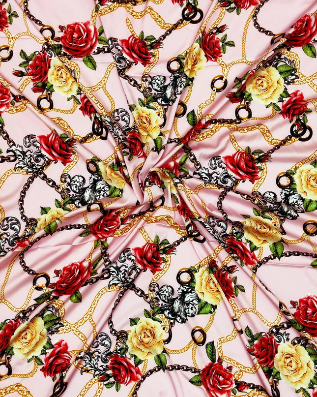 Satin Armani Print Fabric