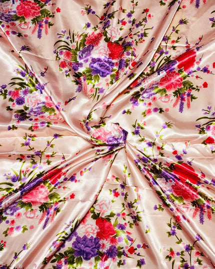 Satin Armani Print Fabric