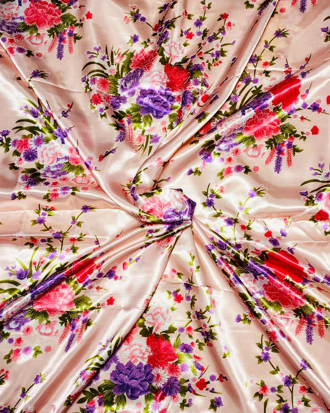 Satin Armani Print Fabric