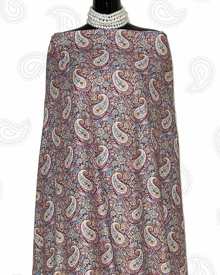 Japanese Cotton Paisley Print Fabric
