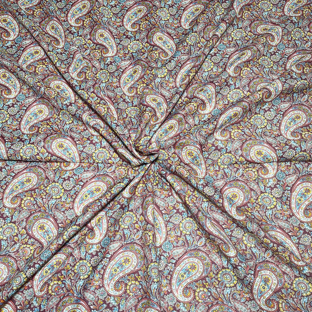 Japanese Cotton Paisley Print Fabric