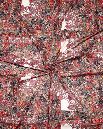 Organic Cotton Floral Print Fabric
