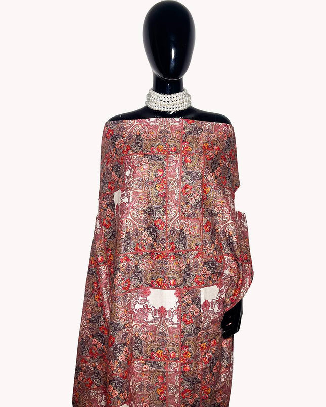 Organic Cotton Floral Print Fabric