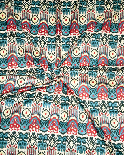 Japanese Rayon Uzbek Print Fabric