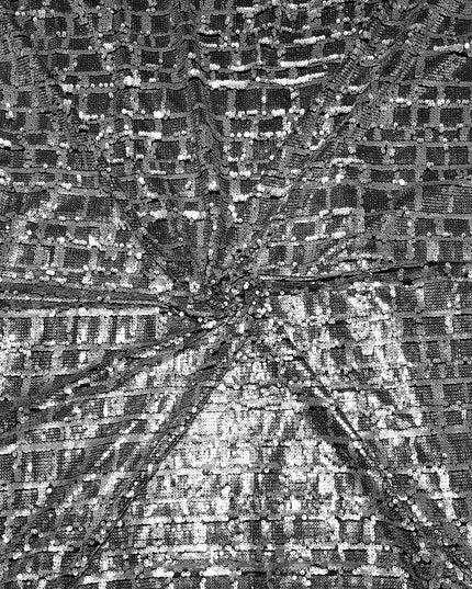 Mesh  Sequence Embroidery Fabric