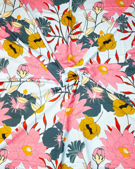 Double Georgette Printed Fabric