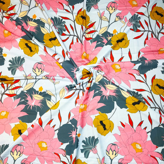 Double Georgette Printed Fabric