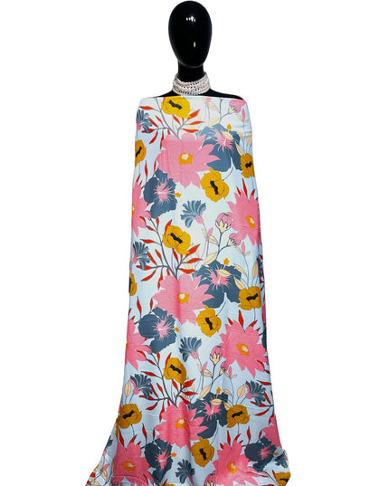 Double Georgette Printed Fabric