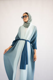 Pleated Gradient Long Shrug