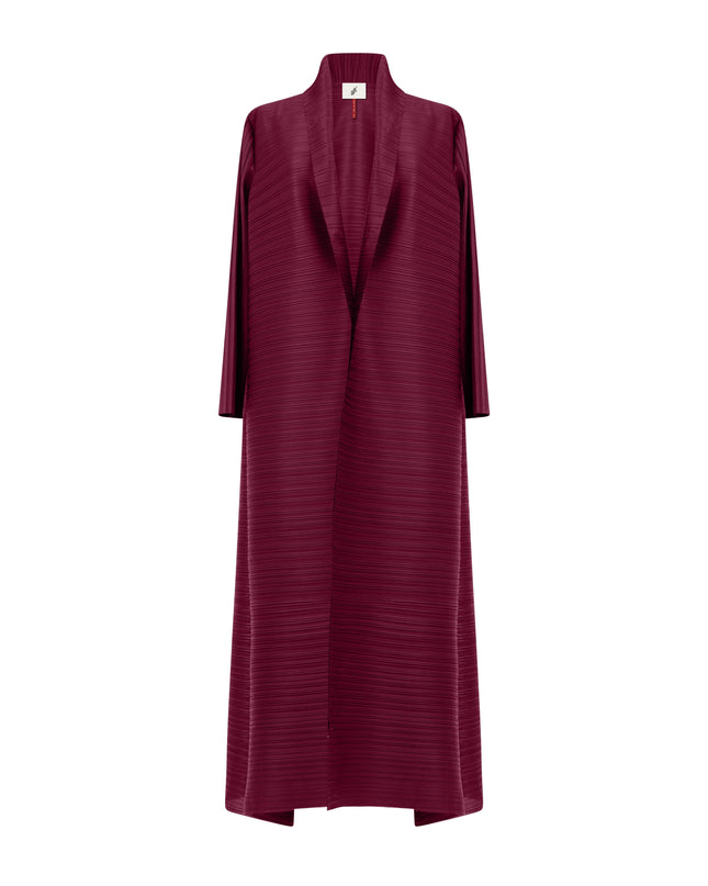 Designer Pleated Printed Long Shrug