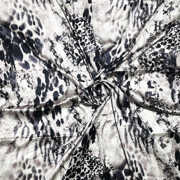 Satin Animal Digital Print Fabric