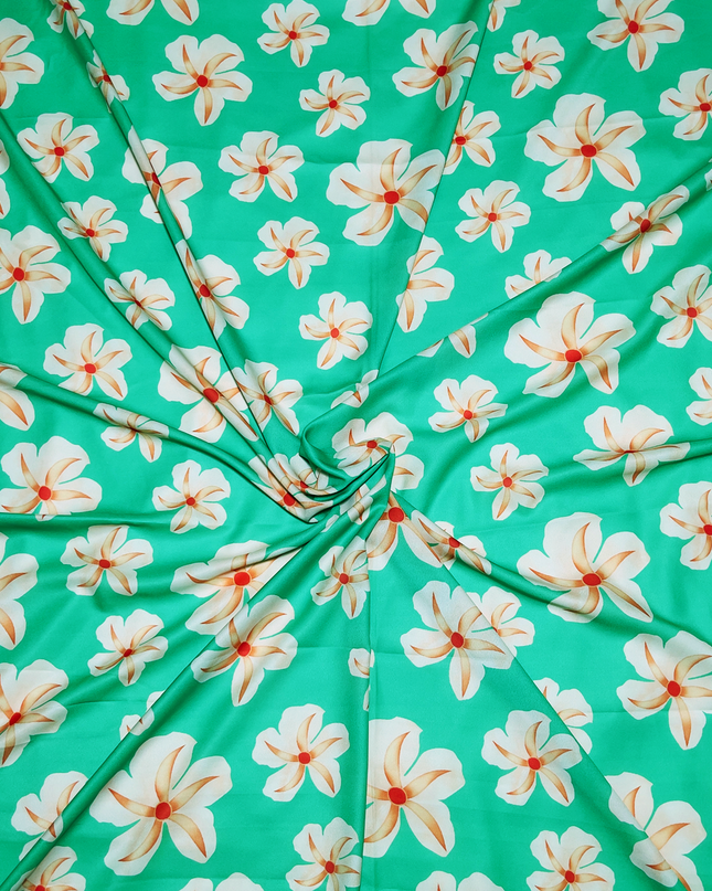 Double Georgette Floral Armani Print