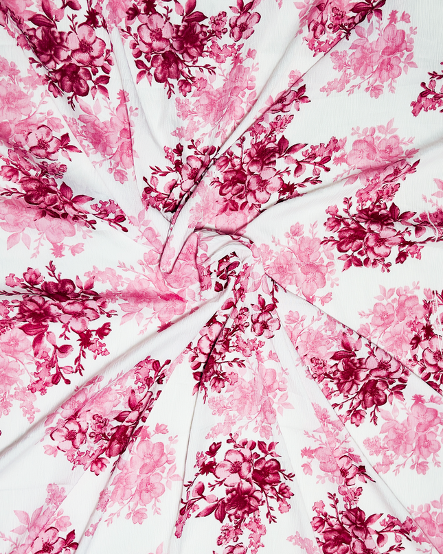 Cotton Printed Crepe Fabric