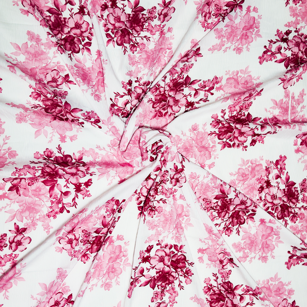 Cotton Printed Crepe Fabric