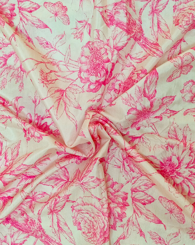Designer French Satin Shimmer Fabric