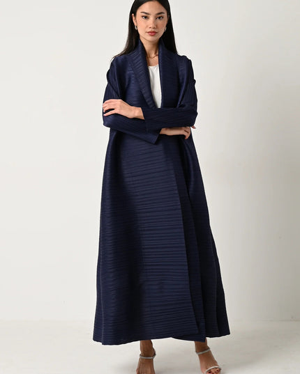 Designer Pleated Printed Long Shrug