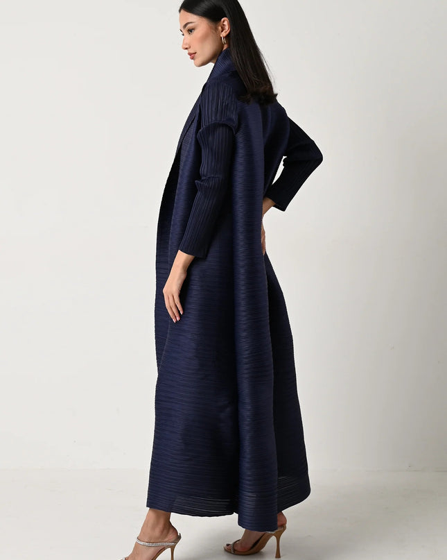 Designer Pleated Printed Long Shrug
