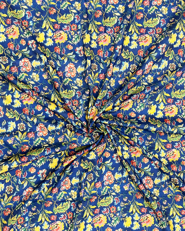 Japanese Soft Cotton Floral Digital Print